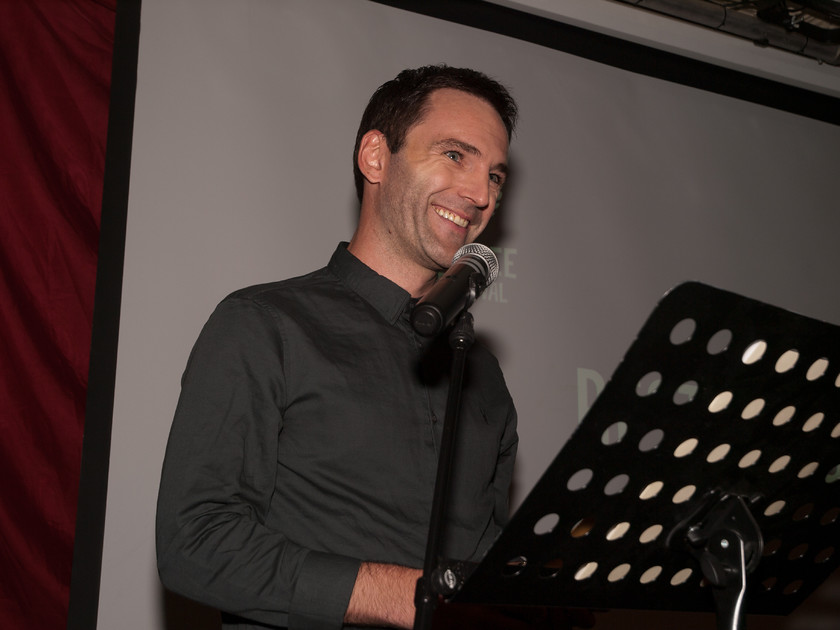 Johnny McDaid 
 Johnny McDaid of Snow Patrol, at the 24th Raindance Film Festival 2016, 30th September 2016 
 Keywords: Johnny McDaid, Snow Patrol, awards, 24th Raindance, Film, Festival, London, indie, film, filmmaking