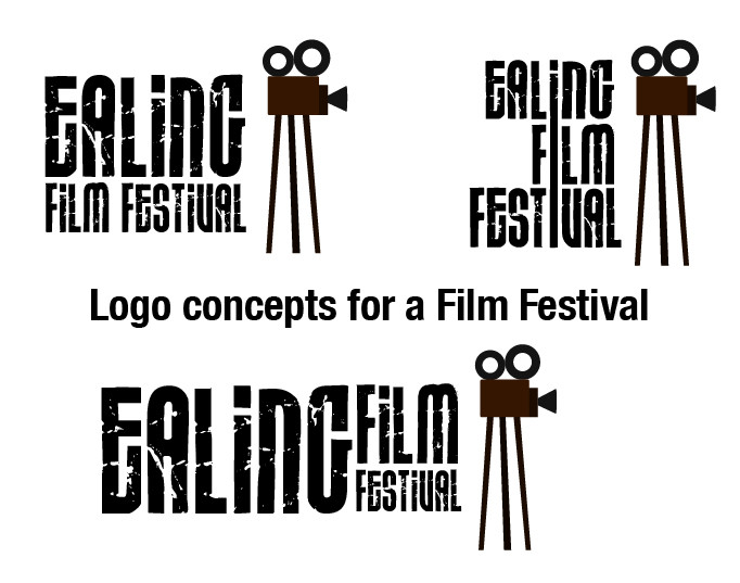 Ealing-Film-Festival-0003-for-SM 
 Logo concepts for a film festival 
 Keywords: logo, design, film, film festival, brand, Ealing, Ealing Film Festival