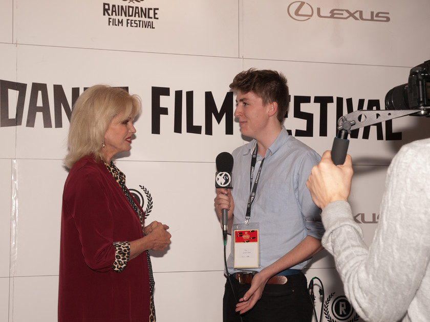 Joanna Lumley 
 Joanna Lumley at the 24th Raindance Film Festival 2016, 30th September 2016 
 Keywords: Joanna Lumley, awards, 24th Raindance, Film, Festival, London, indie, film, filmmaking