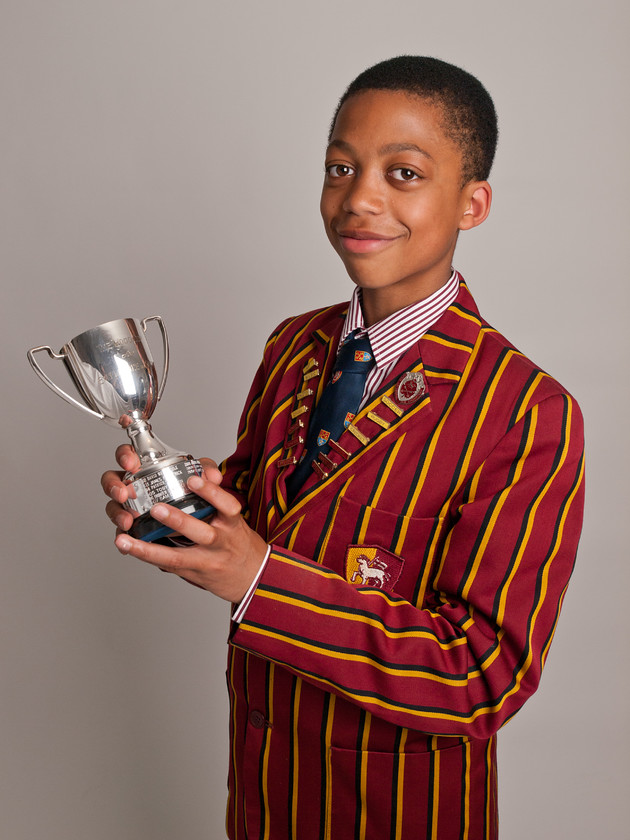 Top of the class 
 Elliot with his award 
 Keywords: Elliot Thomas, cup winner, award, portrait, photo, photos, photography, cup, Hanwell, London