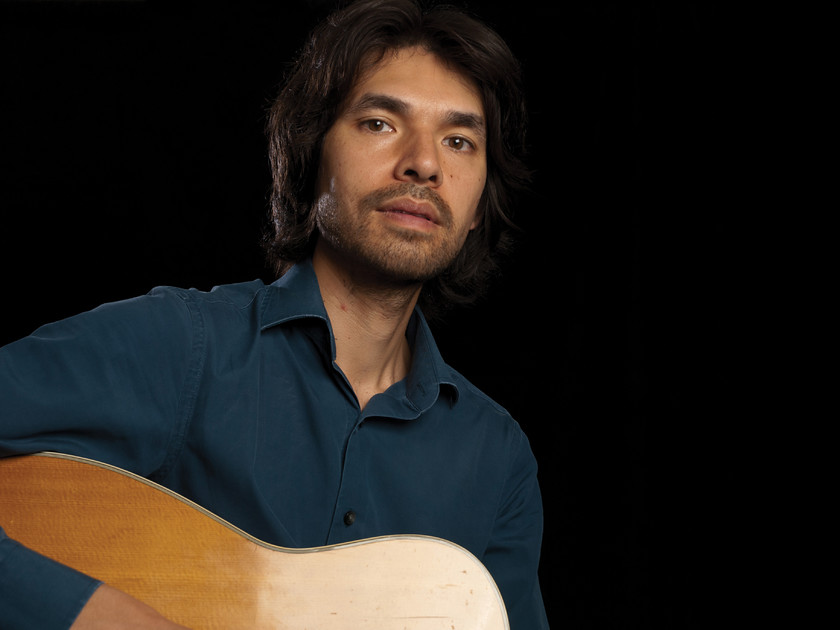 Micky Buccheri, Guitarist 
 Micky Buccheri 
 Keywords: Micky Buccheri, guitarist, London, portrait, photo, photography, musician, music